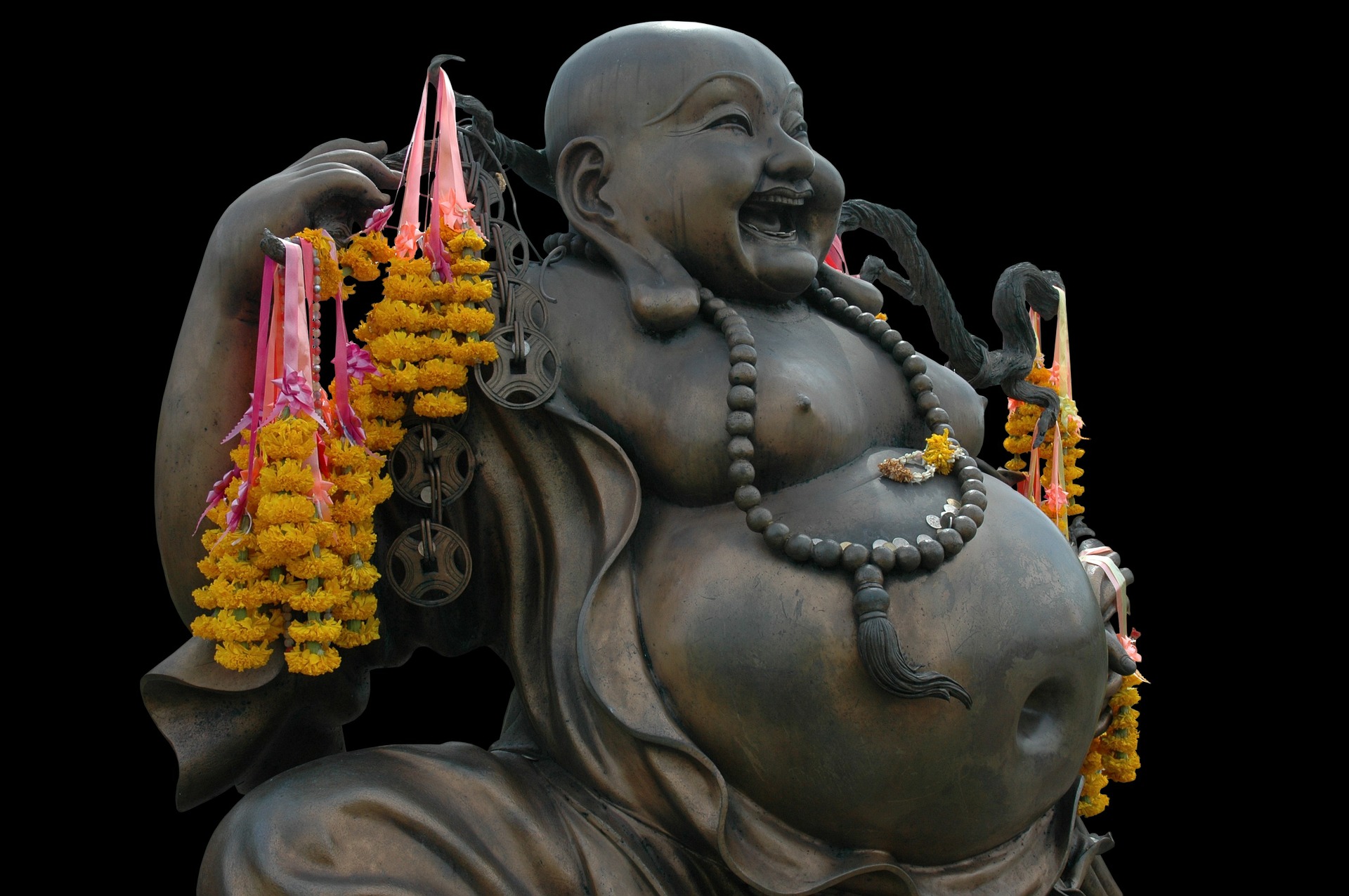 Otyłość i redukcja masy ciała - Budda z dużym brzuchem