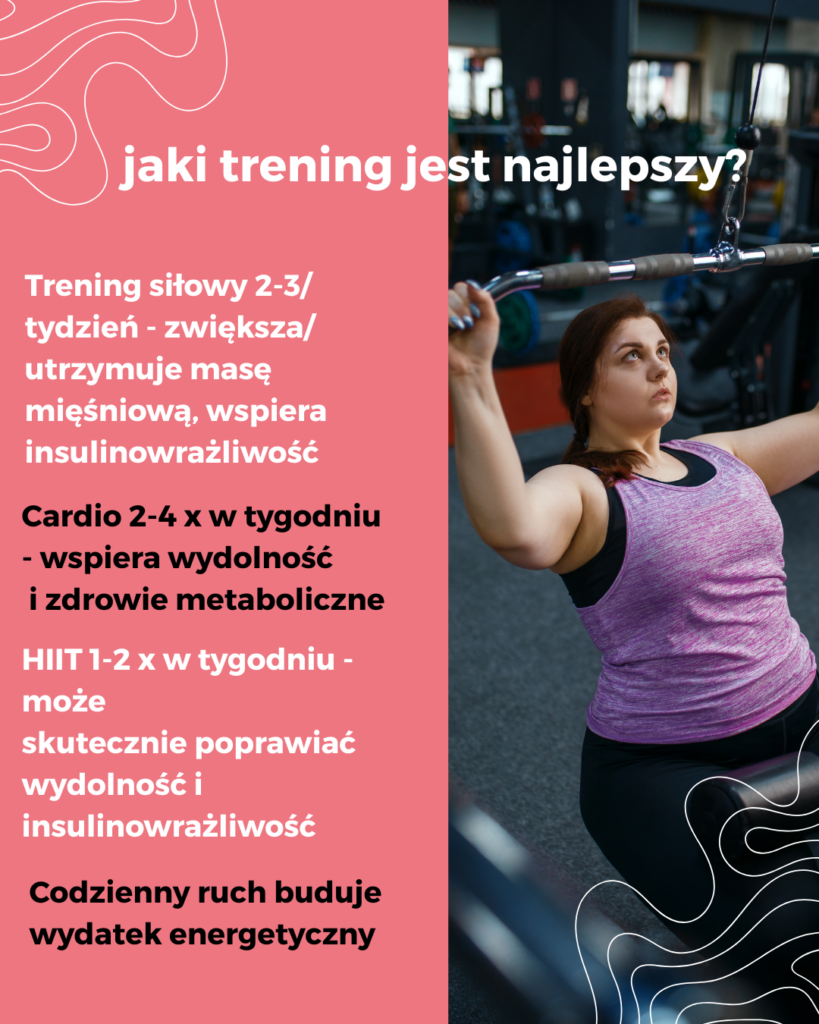 Najlepsze rodzaje treningu przy PMOS